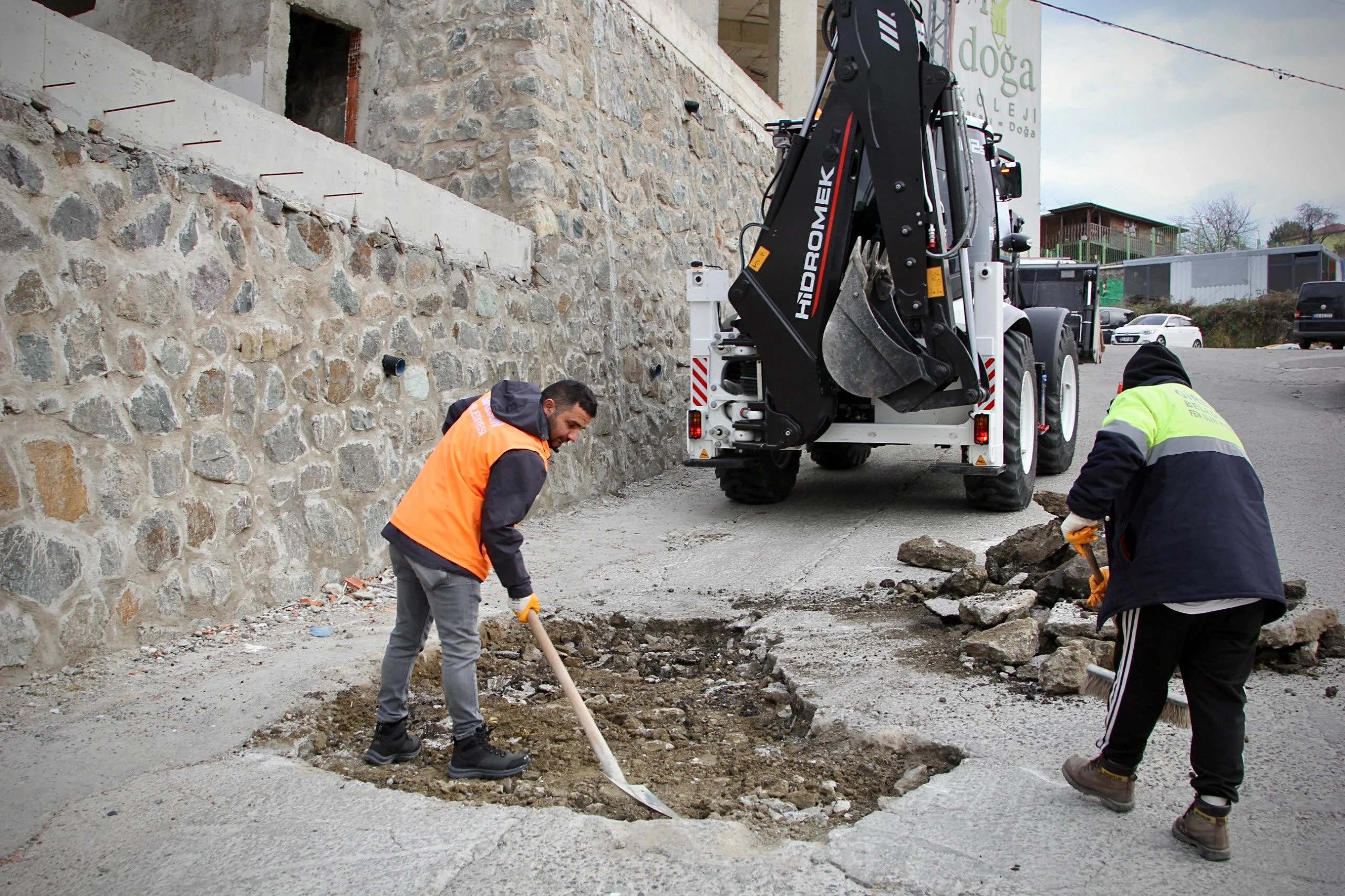 SAHA ÇALIŞMALARI SON SÜRAT DEVAM EDİYOR