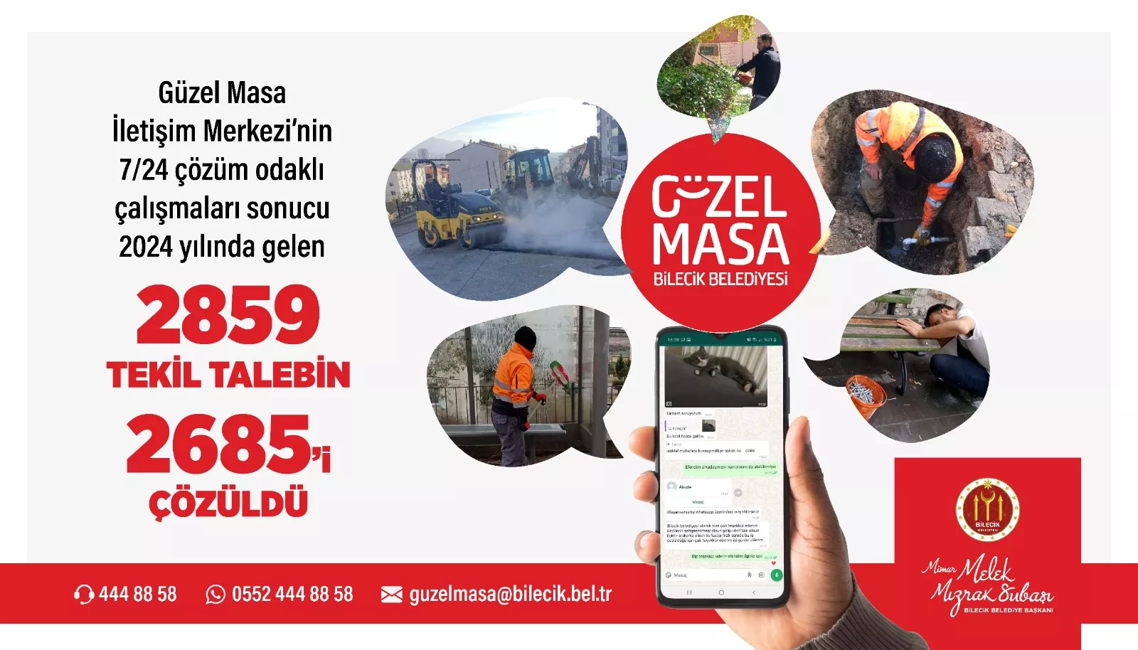 GÜZEL MASA VATANDAŞTAN GELEN TALEPLERİN KISA SÜREDE ÇÖZÜME KAVUŞMASINI SAĞLIYOR