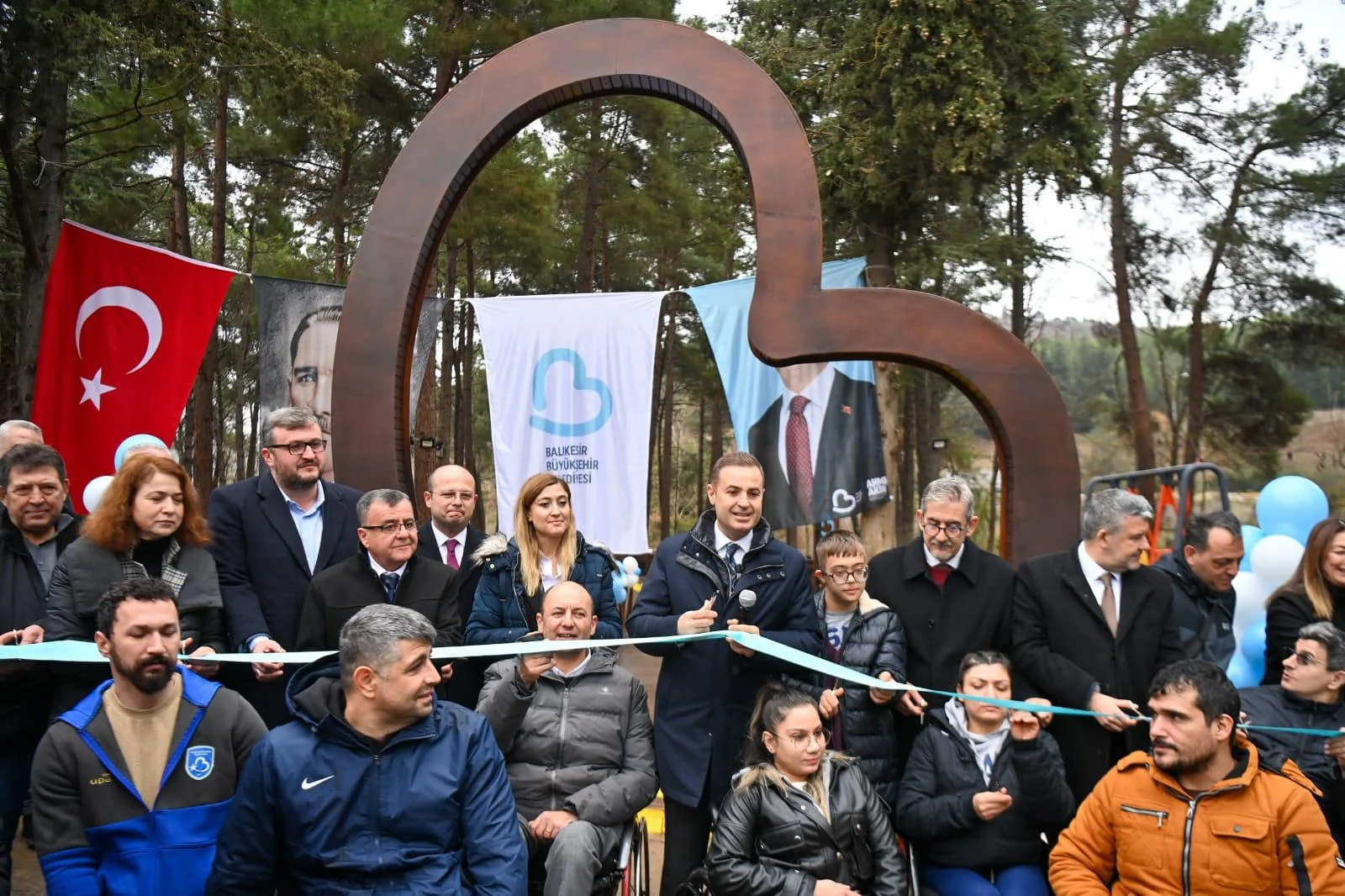 Doğa ile baş başa; Engelsiz Piknik Alanı açıldı  Körfeze Engelsiz Yaşam Merkezi müjdesi