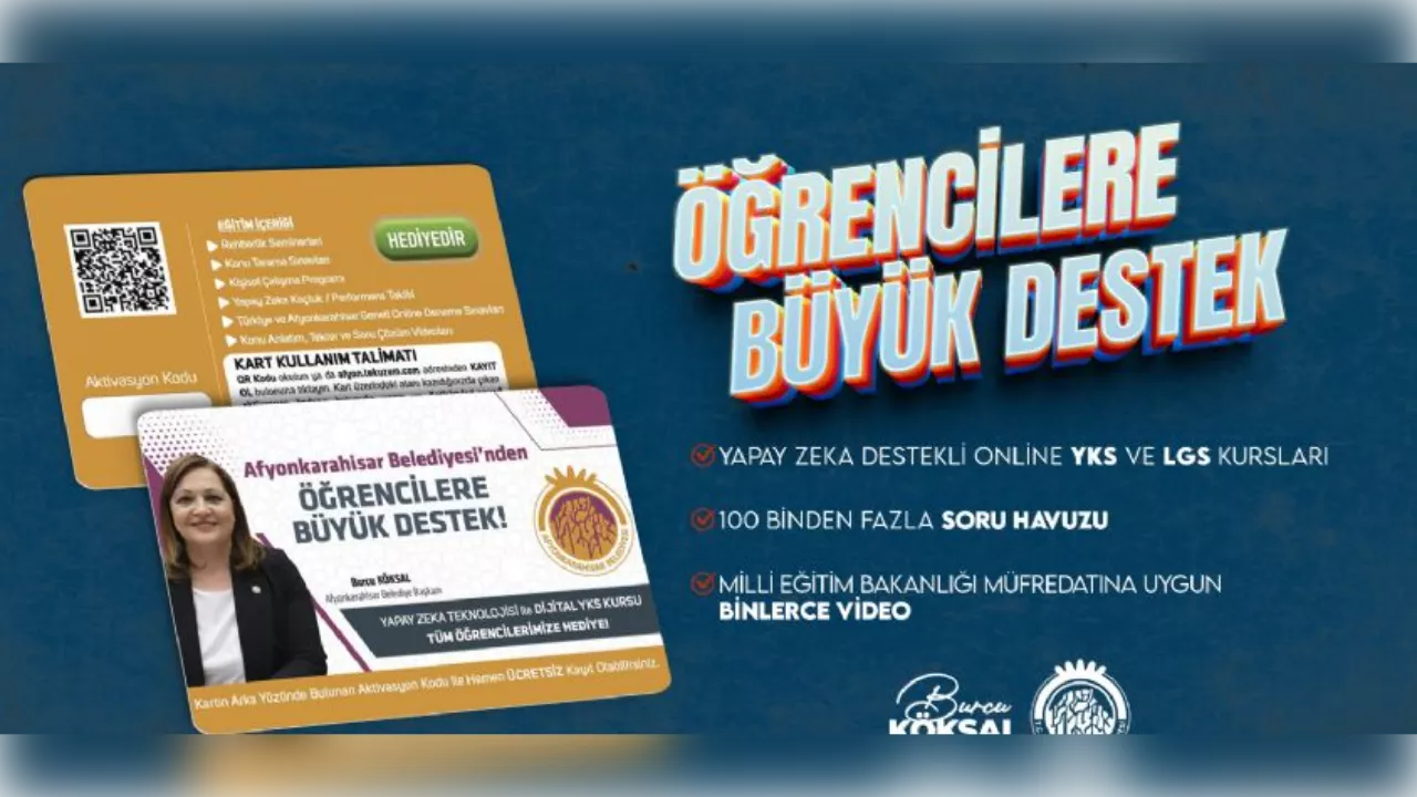 BAŞKANIMIZDAN GENÇLERİMİZE BÜYÜK EĞİTİM DESTEĞİ