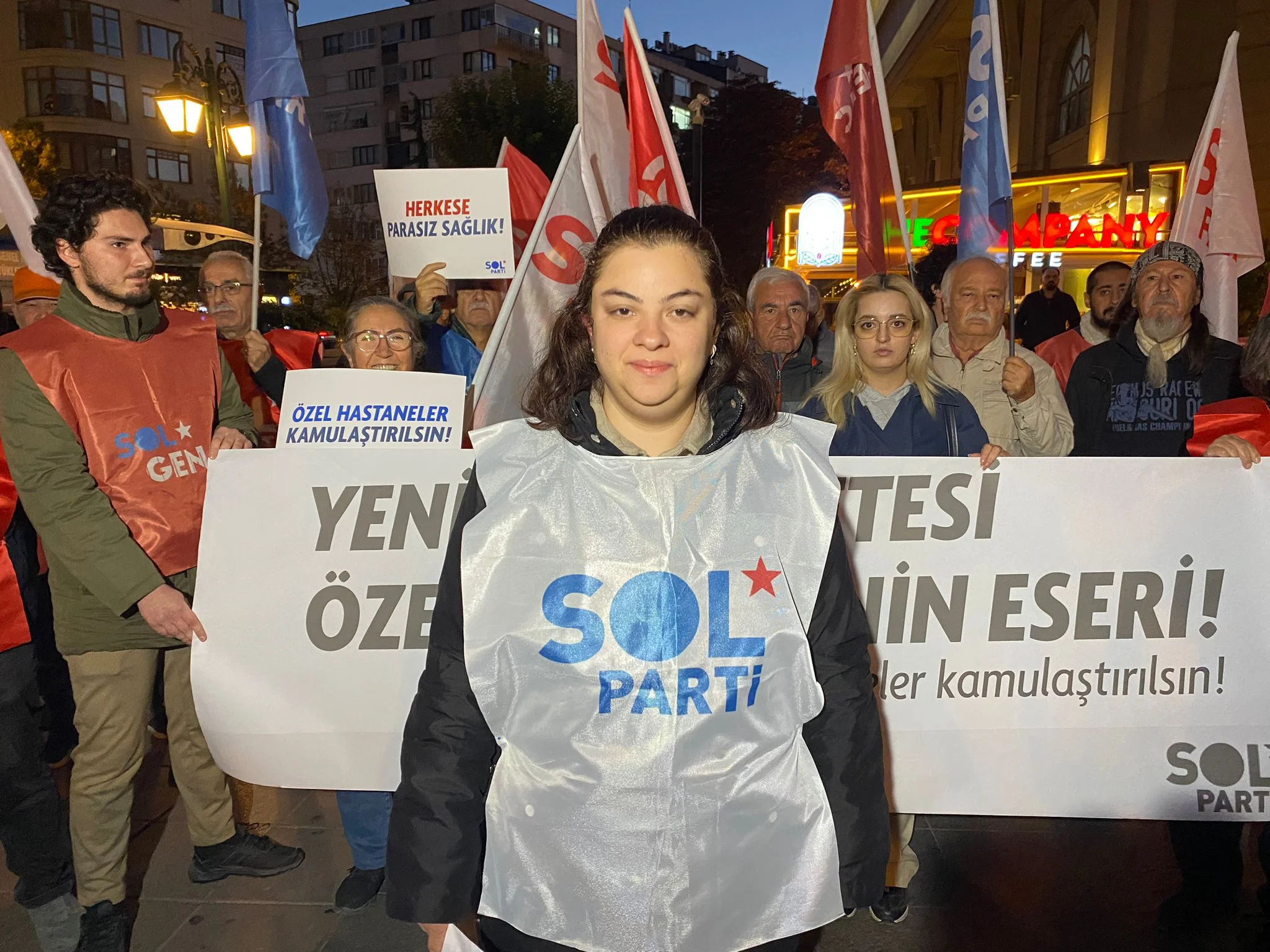 SOL Parti Eskişehir’de ses yükseltti; “Tüm özel hastaneler derhal kamulaştırılmalı”