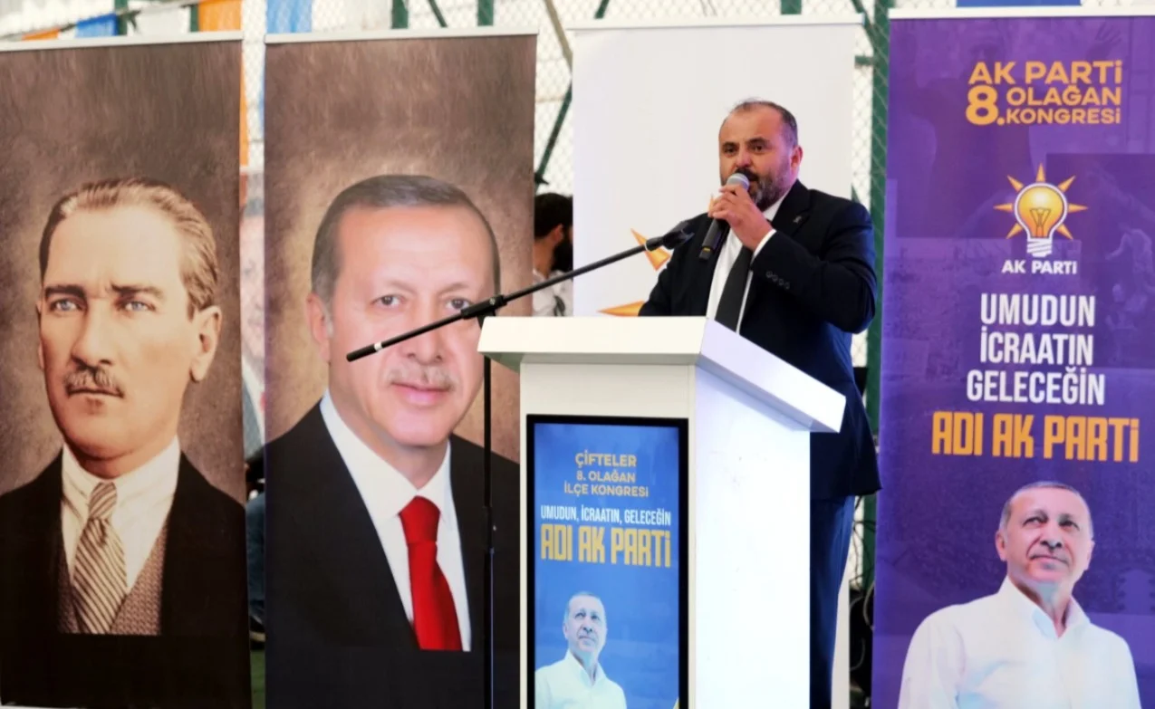 AK Parti Çifteler İlçe Başkanlığına Ümit Yaşar Kara seçildi