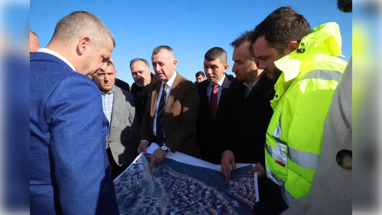 Başkan Büyükakın, Gebze’deki yol çalışmalarını inceledi