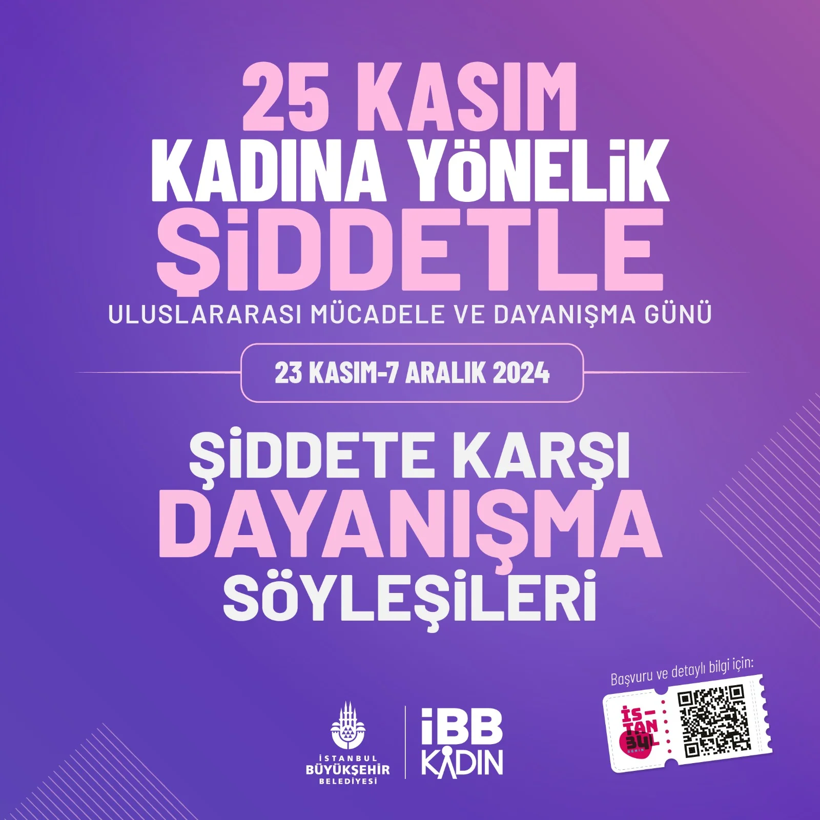 İBB KENTİN DÖRT BİR YANINDA ‘KADINA ŞİDDETE HAYIR’ DİYECEK