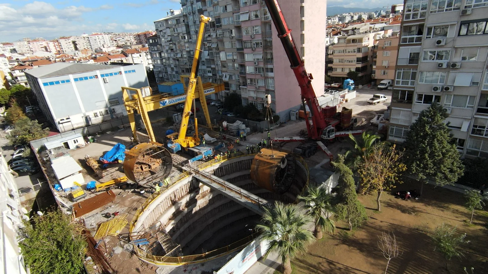 Dev makine yeni rotası için taşınacak