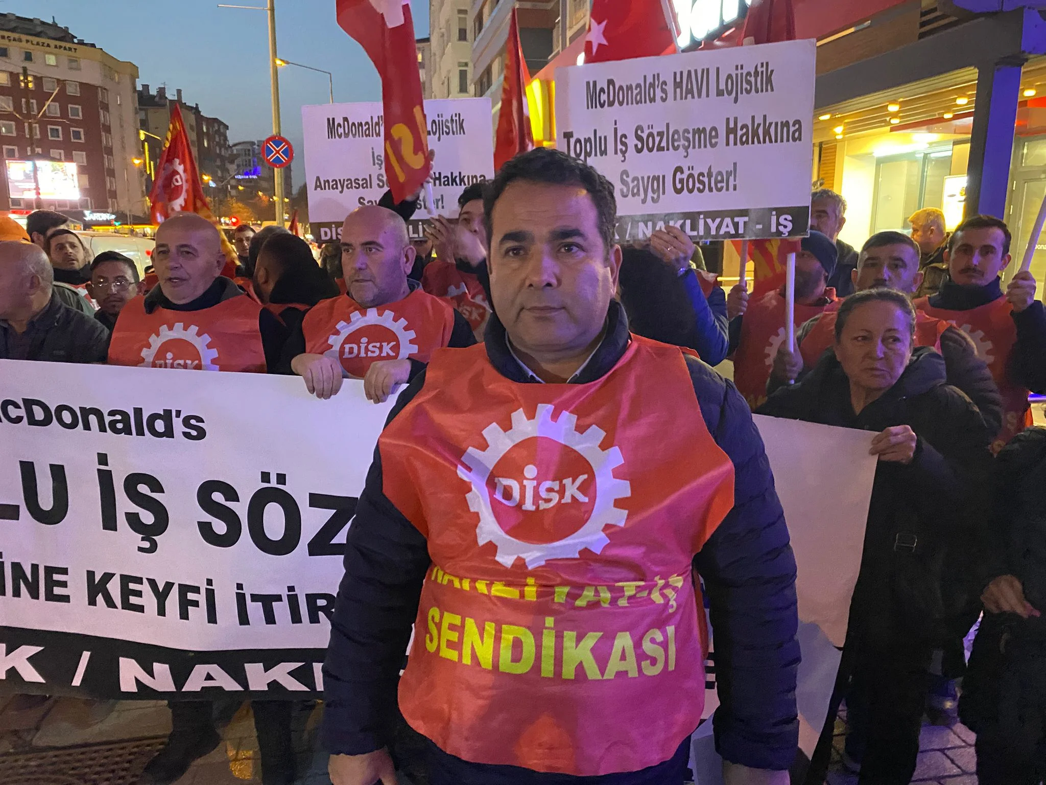 Nakliyat-İş Sendikası Eskişehir’de eylem yaptı; Flaş boykot çağrısı!