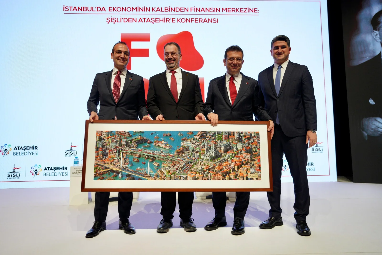 İSTANBUL'DA EKONOMİNİN KALBİNDEN FİNANSIN MERKEZİNE ŞİŞLİ-ATAŞEHİR KONFERANSI’NDA KONUŞTU