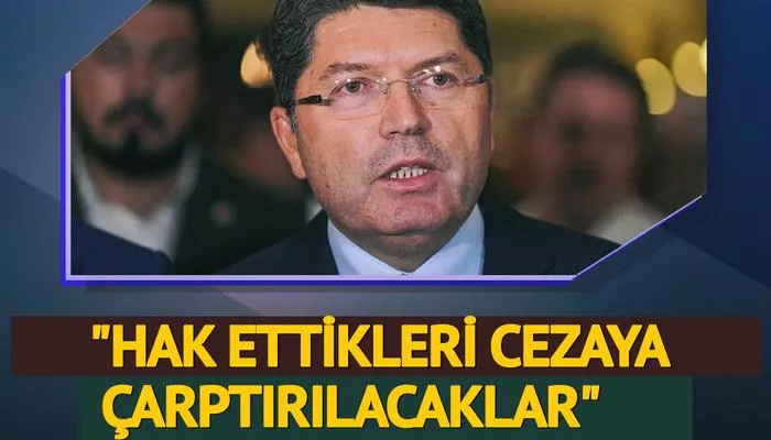 Bakan Tunç&#039;tan Narin açıklaması! &#039;Sorumlu olan kim varsa hak ettikleri cezaya çarptırılacak&#039;