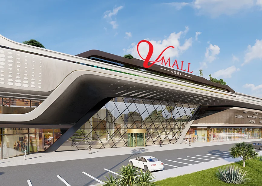 Ağrı'da Dev AVM Projesi: V MALL  Ağrı Projesi Ruhsatı, Ağrı Belediyesi tarafından İmzalandı.