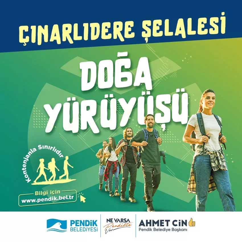 Çınarlıdere Şelalesi (Kocaeli) Sportif Doğa Yürüyüşü-Pendik Belediyesi