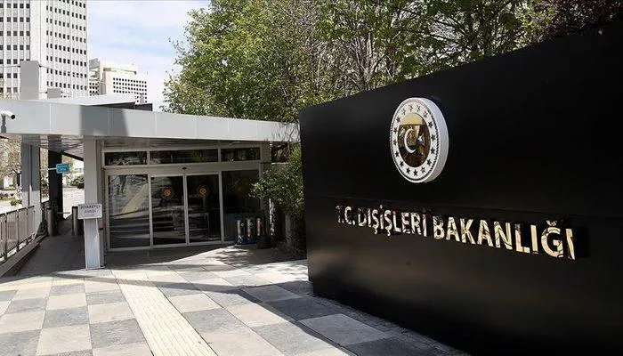 Dışişleri&#039;nden, İsrail&#039;in Batı Şeria&#039;ya yönelik saldırılarına kınama