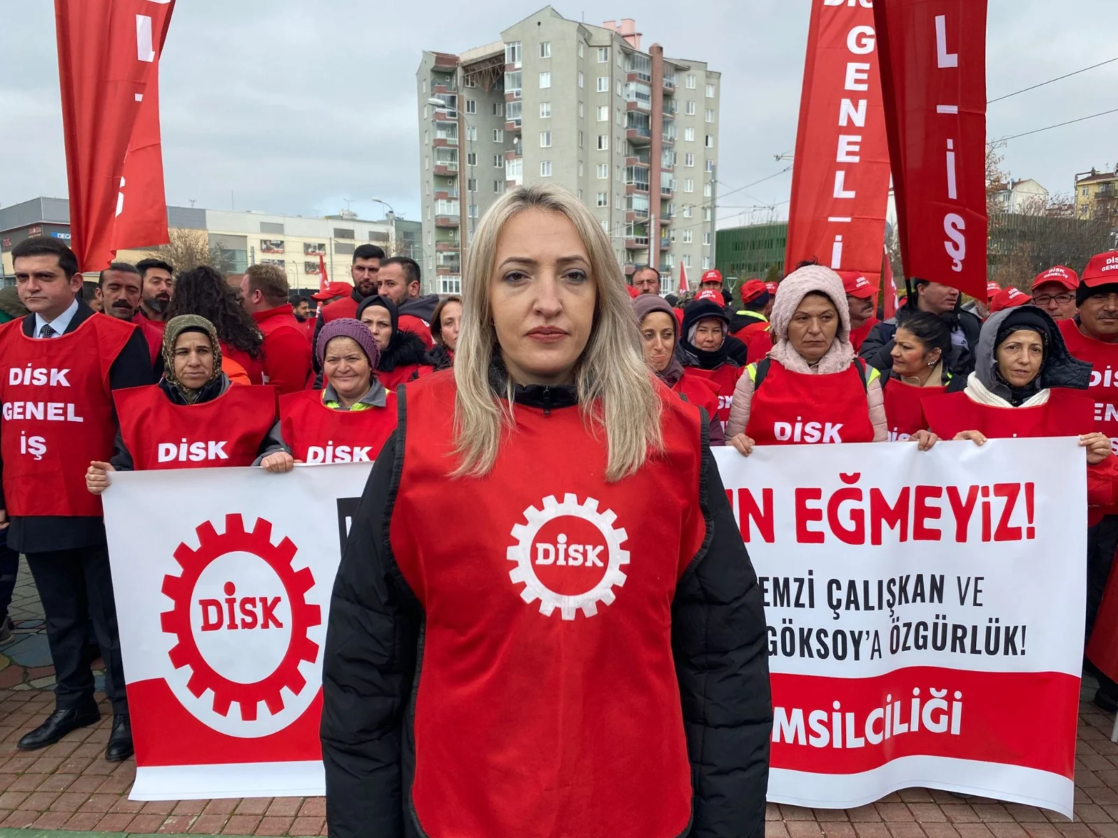 Zeynep Kaya: "Bu hukuksuzluğun hedefi DİSK’tir"