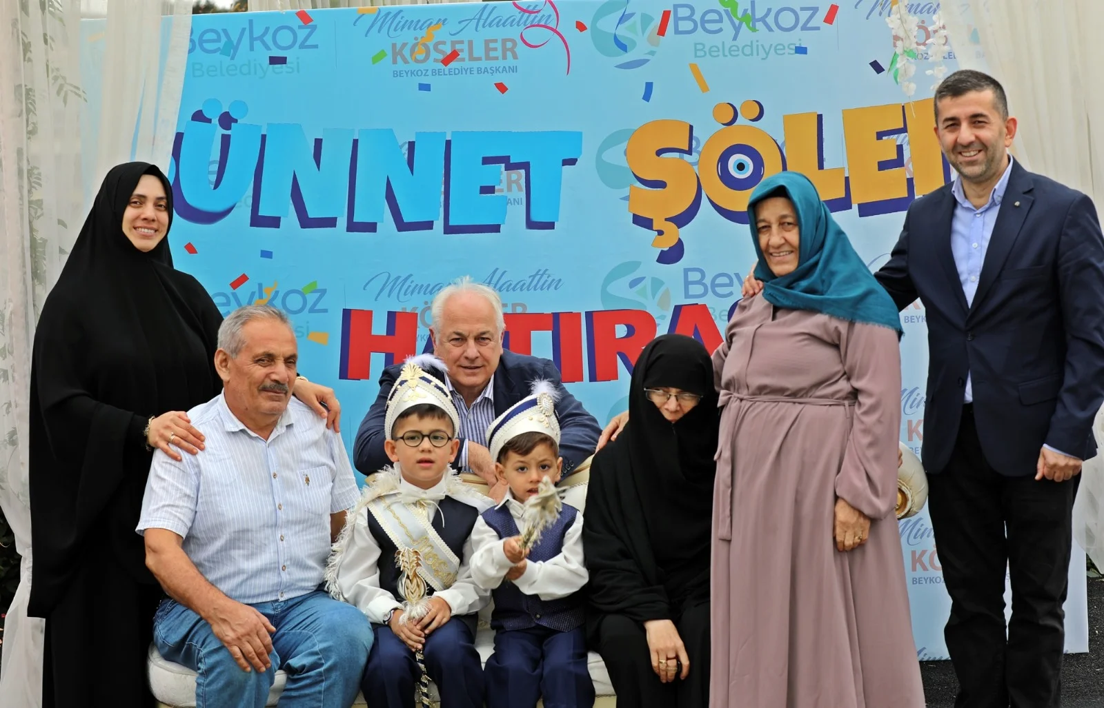 Beykoz Belediyesi tarafından düzenlenen sünnet şöleni