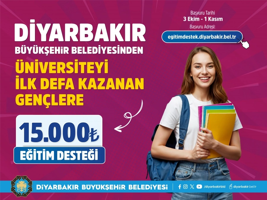 DBB üniversiteye ilk kez kayıt yapan 3 bin öğrenciye eğitim desteği verecek