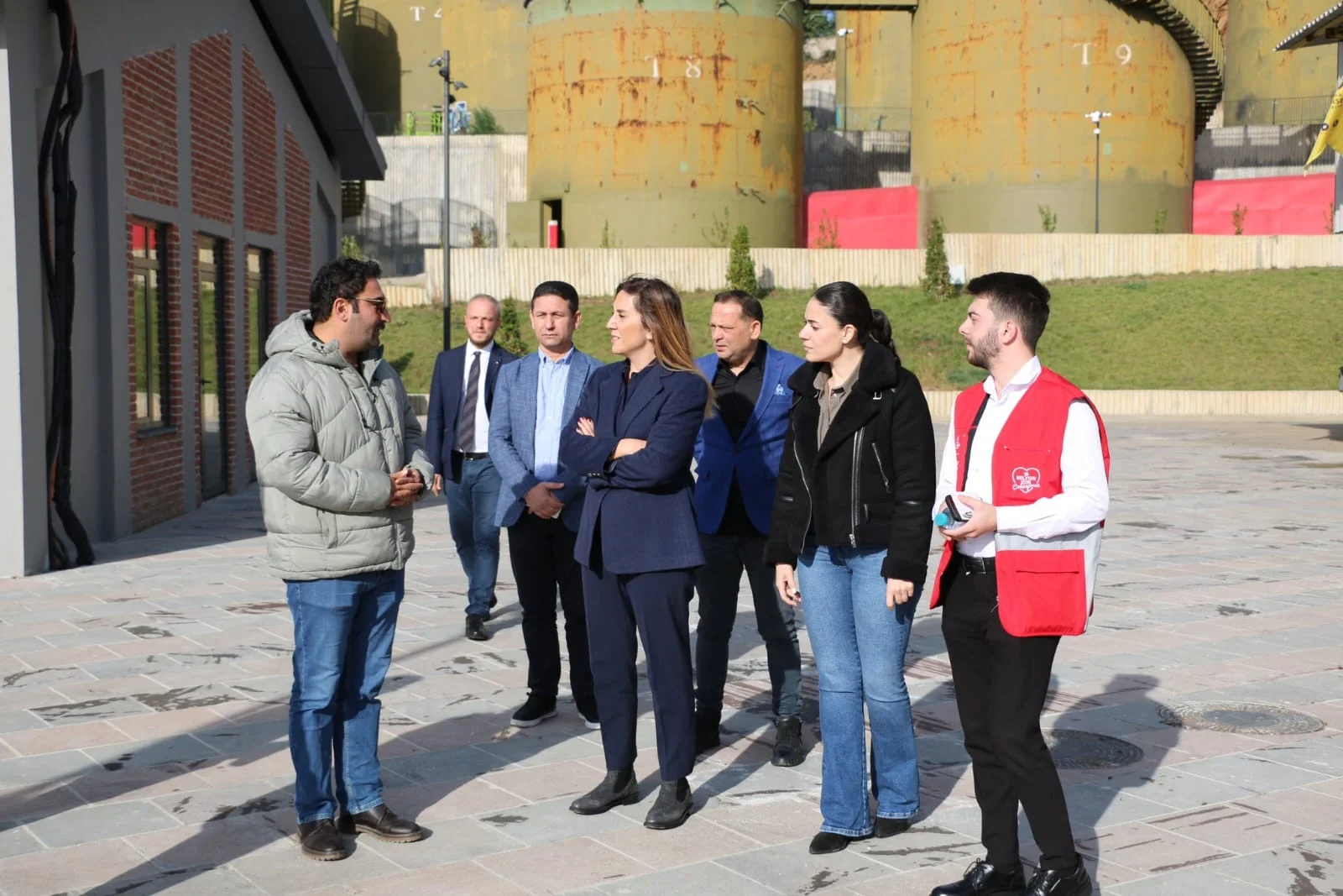 Boğaziçi yönetim A.Ş Genel Müdürü Sayın. Merve Topaloğlu Dün Beykoz'un ziyaret etti