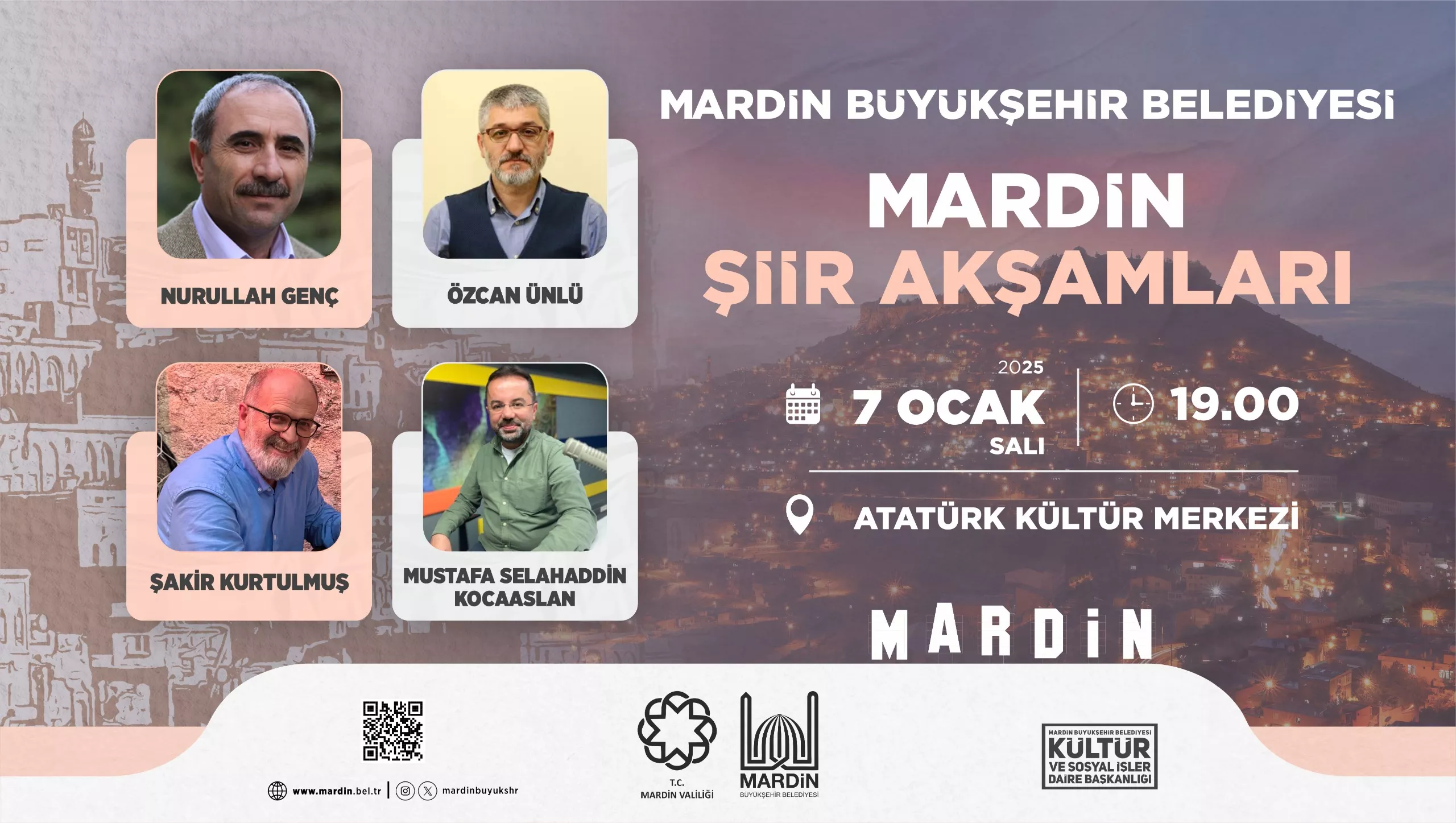 Mardin Şiir Akşamları Etkinliği Düzenlenecek