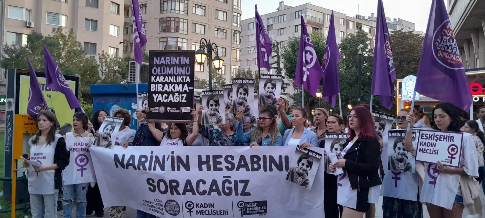 Eskişehir Kadın Meclisi Narin Güran'ın Ölümü Üzerine Açıklama