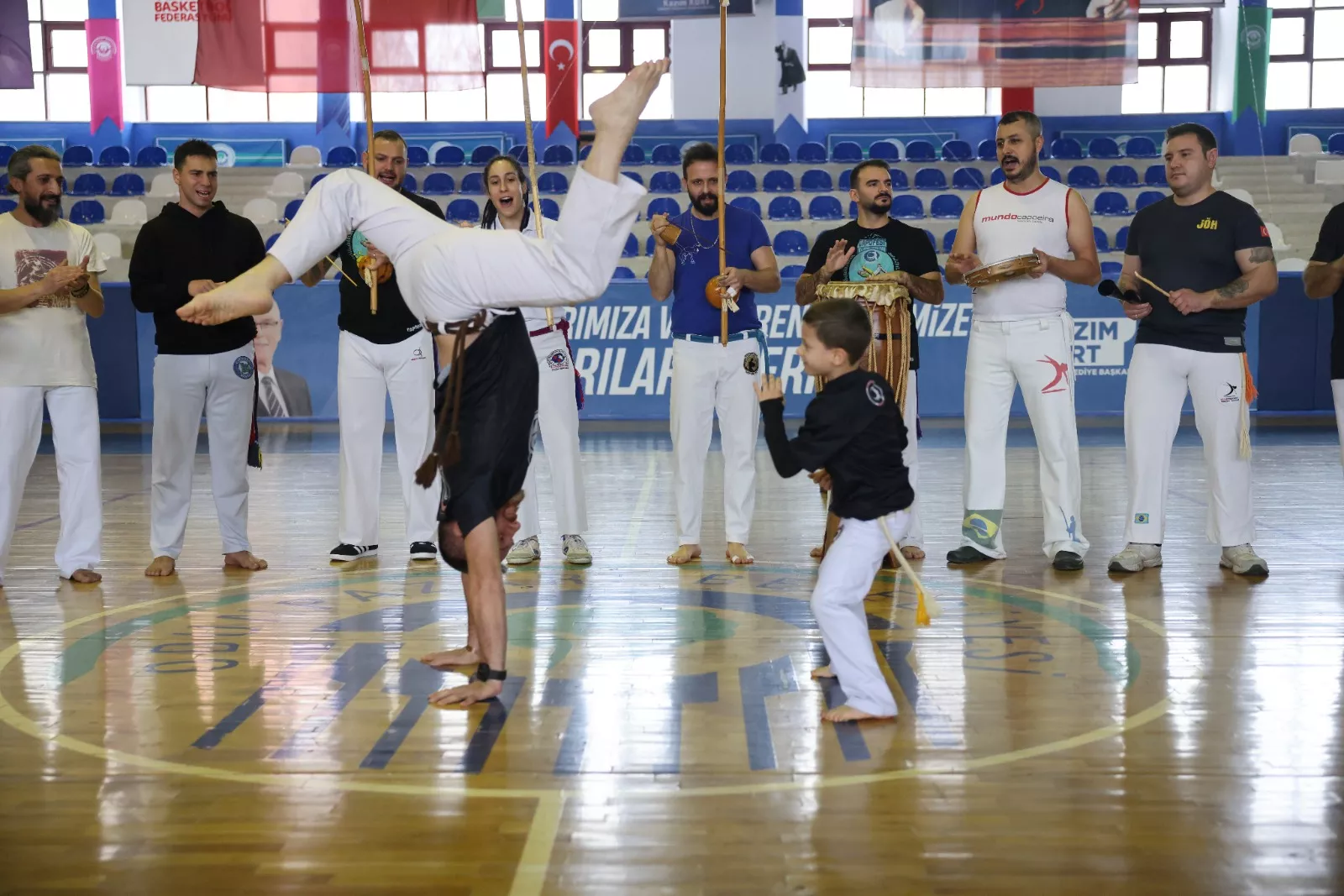 Odunpazarı’ndan Eskişehir’de ilk Capoeira Workshop