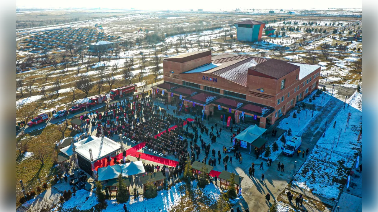 AKOM binası görkemli bir törenle hizmete açıldı 