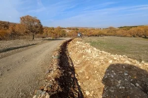 DİSKİ hat döşeyerek mezraya içme suyu sağladı