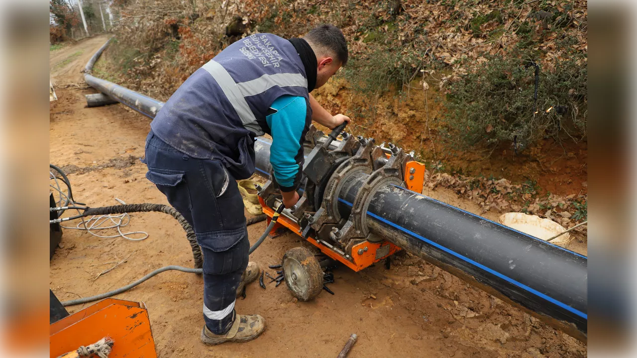 Hendek’in altyapısına güç katacak proje ile 8 mahalleye kesintisiz içme suyu