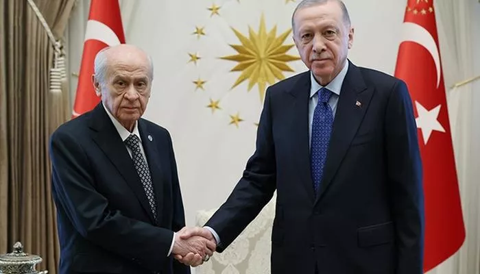 Cumhurbaşkanı Erdoğan ile Bahçeli görüşecek