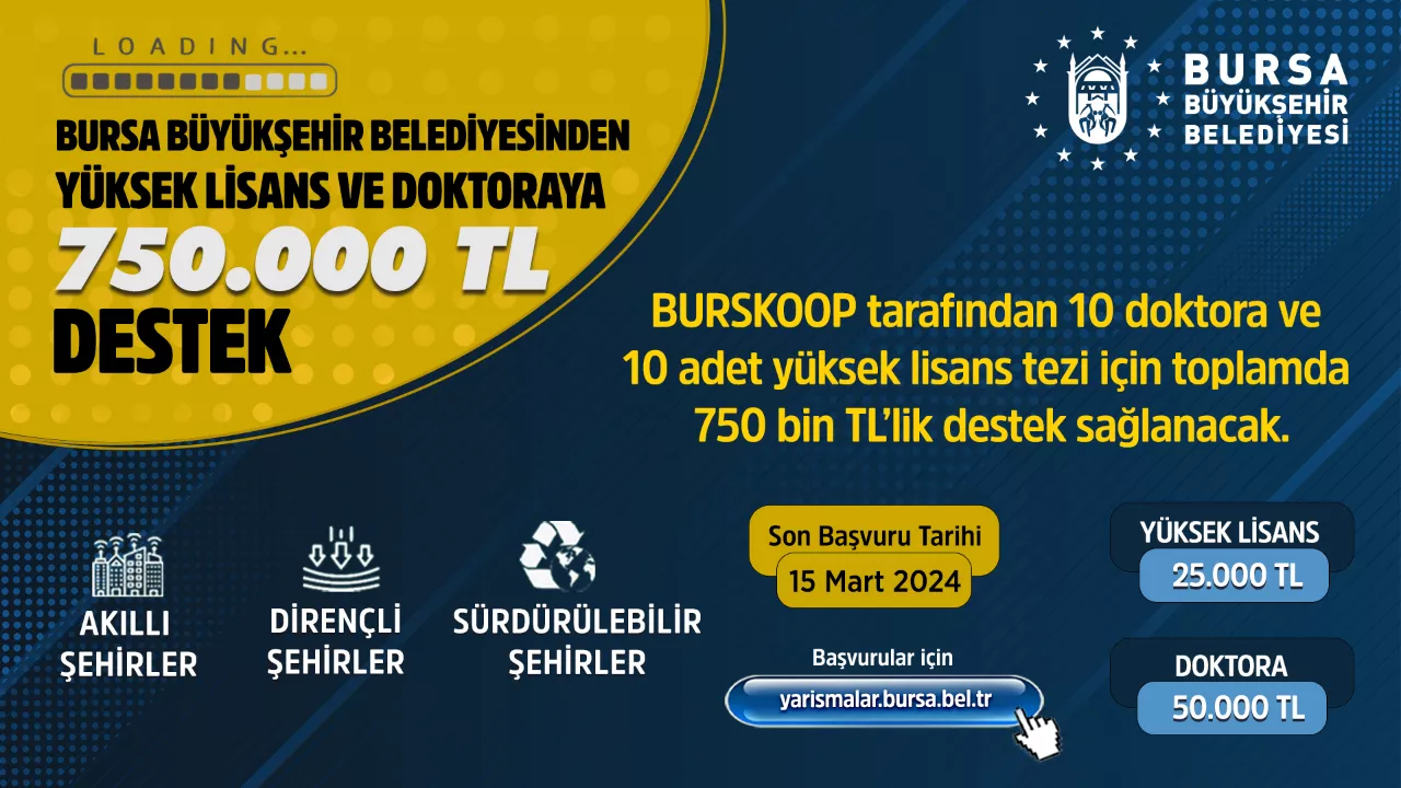 Büyükşehir'in 'Lisansüstü Tez Destek Programı' sonuçlandı