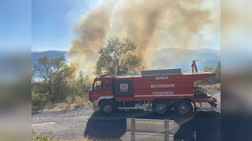 Bursa İtfaiyesi’nden 21 bin olaya müdahale