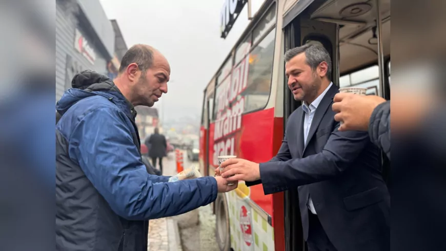 Karabük Belediye Başkanı Özkan Çetinkaya, Bağ-Essan Sanayi Sitesi’nde Esnaf Duasına Katıldı