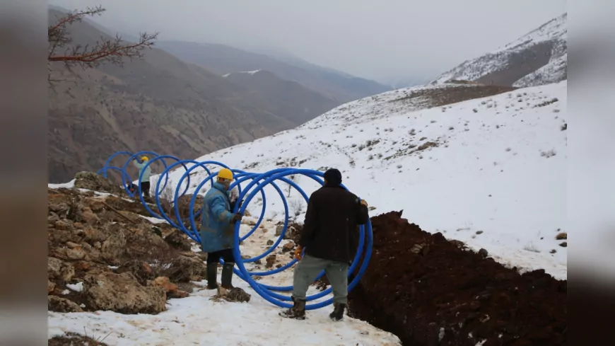 VASKİ’den Çatak’ın köyüne hayat veren su projesi