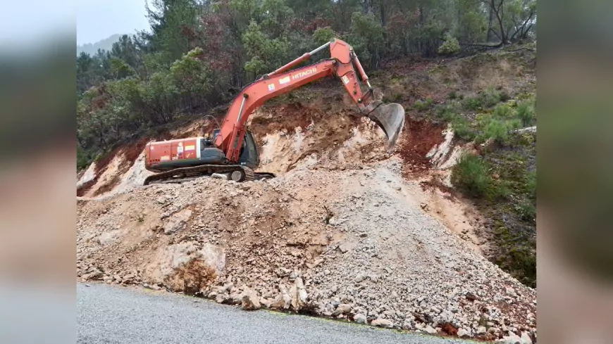 Alanya yollarında kış bakımı sürüyor