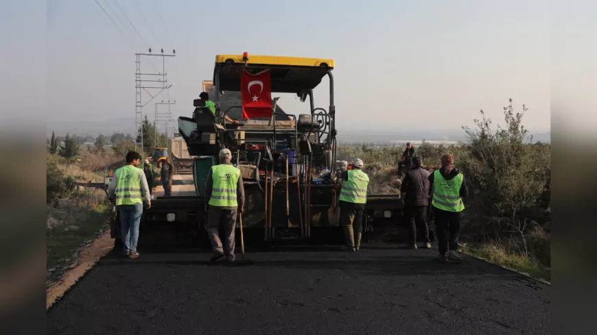 HBB KIRIKHAN’DA ASFALT ÇALIŞMALARINA DEVAM EDİYOR