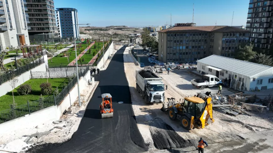 ERTUĞRULGAZİ MAHALLESİ’NDE ASFALT VE YOL ÇALIŞMALARI TAMAMLANDI