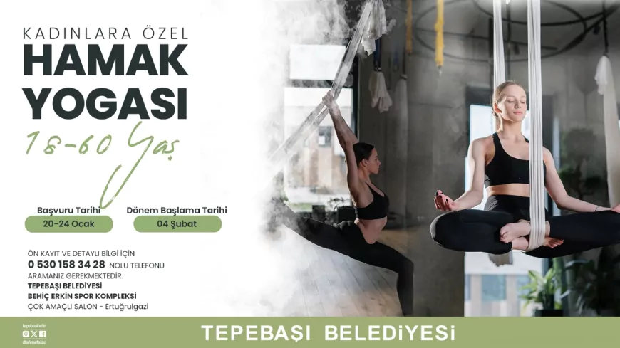 HAMAK YOGASI İÇİN KAYITLAR BAŞLADI