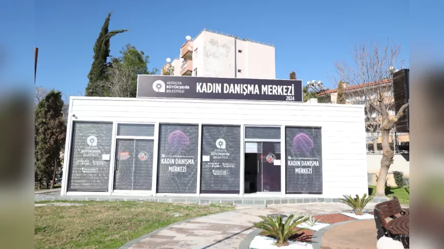 Antalya Büyükşehir Belediyesi kadınların yanında