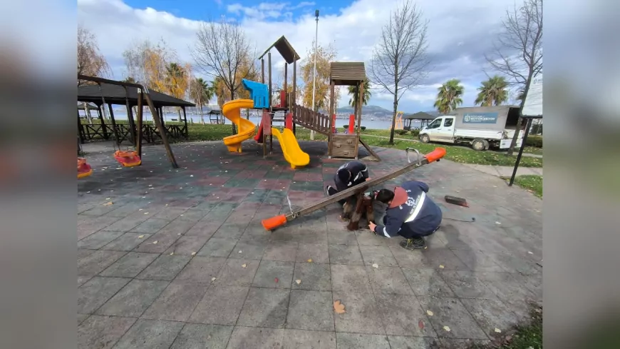 Büyükşehir’den oyun gruplarına periyodik bakım