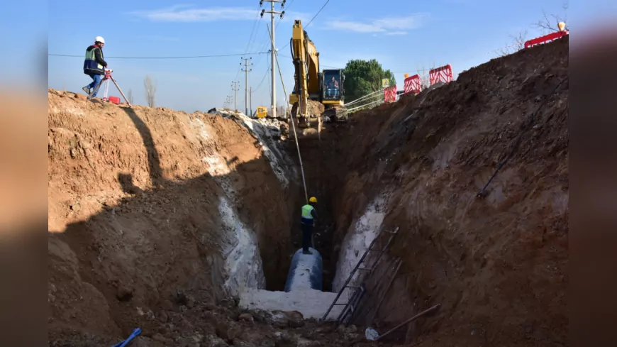 Çınarcık Barajı’ndaki çalışmalar hız kazandı