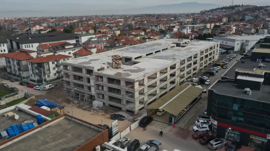 Büyükşehir Sağlık Kampüsü’ne 530 araçlık otopark kazandırıyor