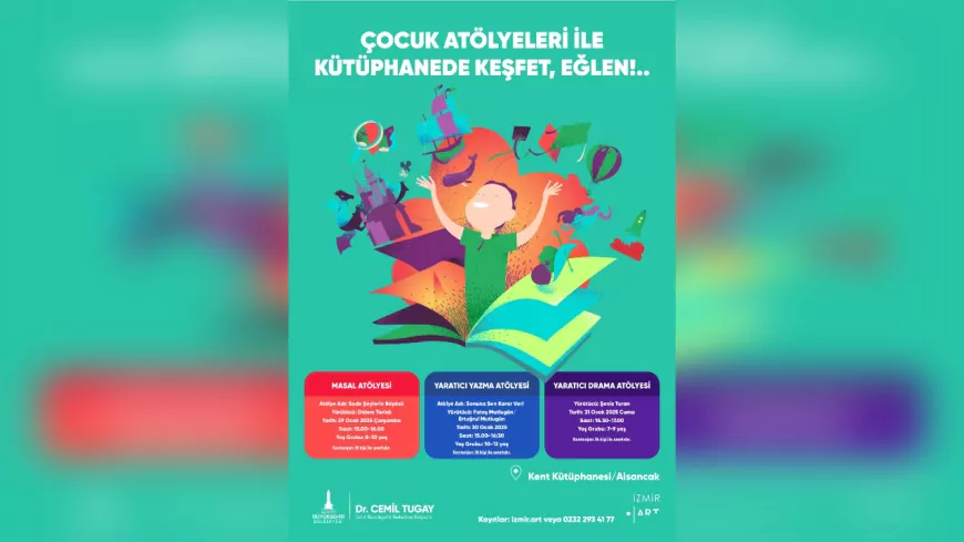 Tatil çocuk atölyeleri ile şenlenecek