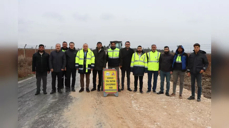 Şanlıurfa’da Kırsal Yolların Çehresi Değişiyor