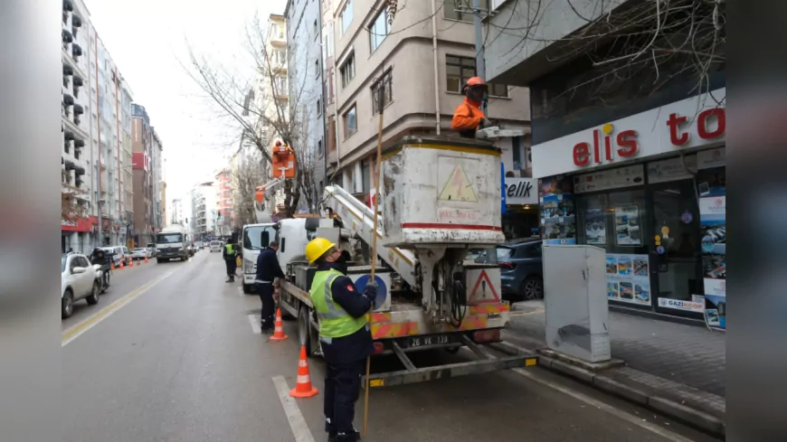 Büyükşehir’den Caddelerde Yoğun Çalışma