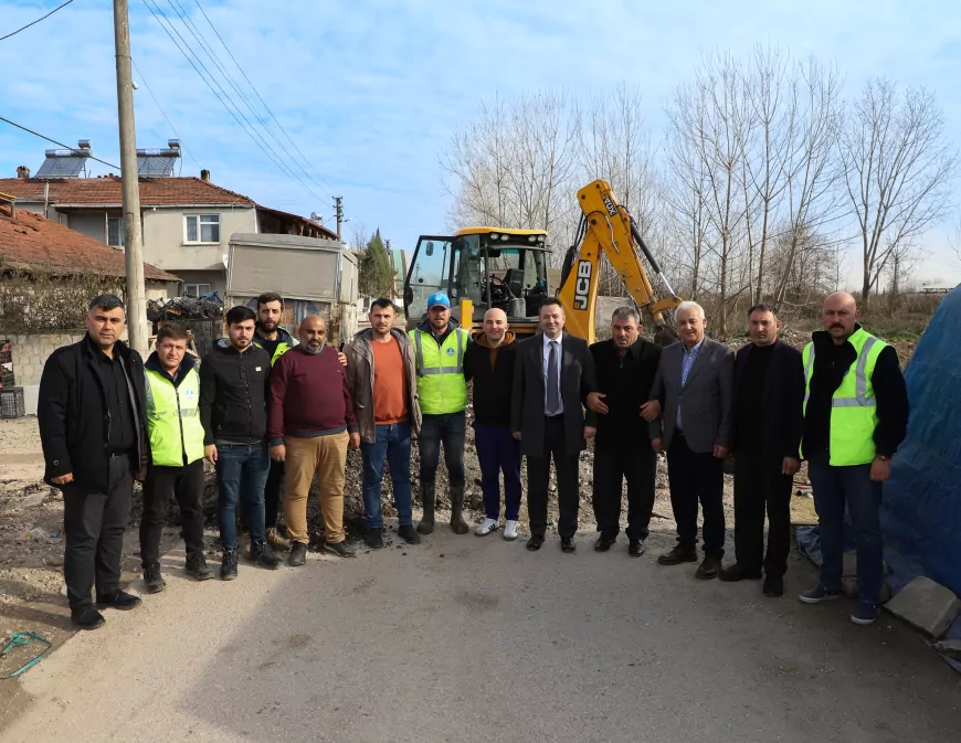 Güneşler Mahallesi'nin İçme Suyu Altyapısı Yenileniyor