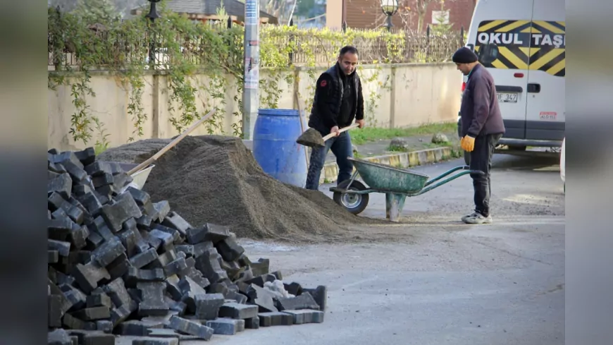 Giresun Belediyesi, Her Gün Farklı Mahalle ve Sokaklarda Alt ve Üst Yapı Çalışmalarını Sürdürüyor