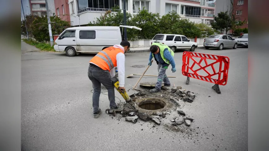 Giresun Belediyesi, Her Gün Farklı Mahalle ve Sokaklarda Alt ve Üst Yapı Çalışmalarını Sürdürüyor