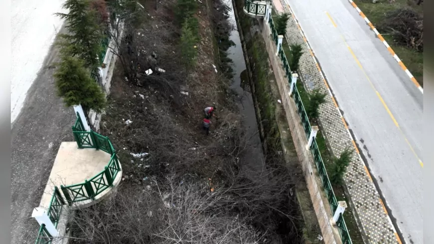 Tokat Sağ Sahil Sulama Kanalında Temizlik ve Güvenlik Çalışmaları Başladı