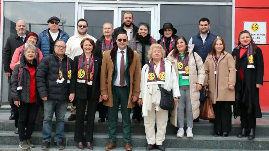 29 Ekim Kadınları Derneği Eskişehir Şubesi'nden Eskişehirspor'a ziyaret