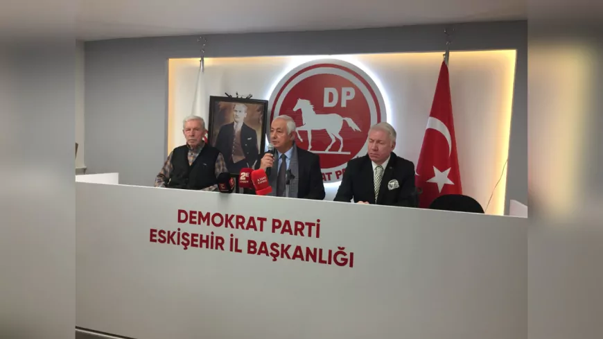 Demokrat Parti Tepebaşı İlçe Kongresi Sonuçlandı