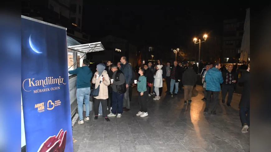 Balıkesir Büyükşehir Belediyesi, Miraç Kandili’nde 20 Bin Kişiye Lokma Hayrı Gerçekleştirdi