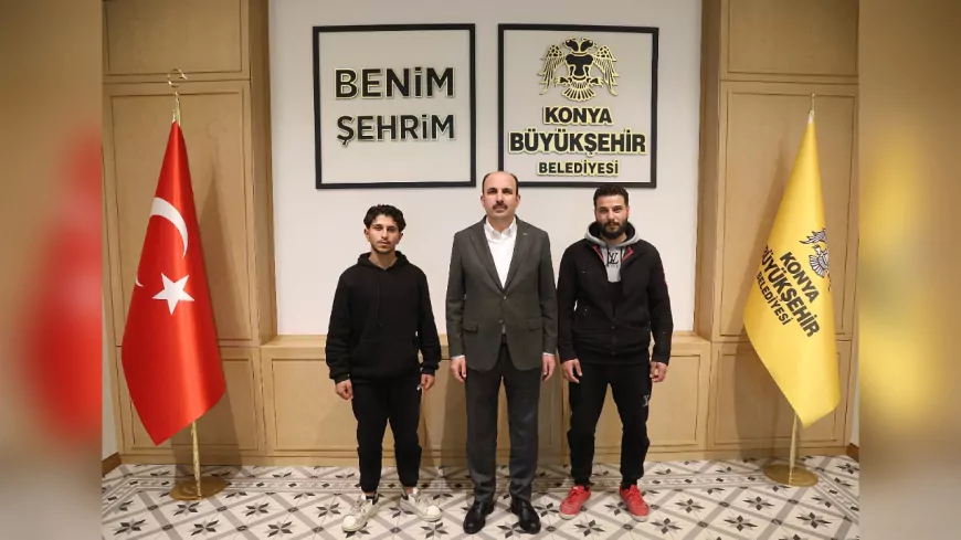 Konya’da Kahraman Genç, Çöken Apartmanda Can Kurtardı: Başkan Altay'dan Teşekkür