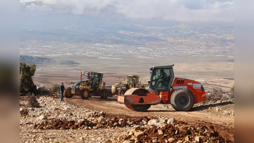 Müren Yayla Yolunda Stabilize Çalışmaları Başladı